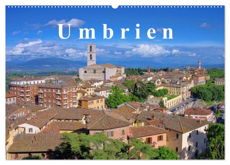 Produktbild: Umbrien (Wandkalender 2026 DIN A2 quer), CALVENDO Monatskalender