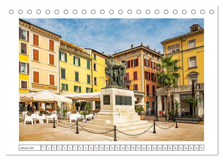 Produktbild: Salo am Gardasee (Tischkalender 2026 DIN A5 quer), CALVENDO Monatskalender