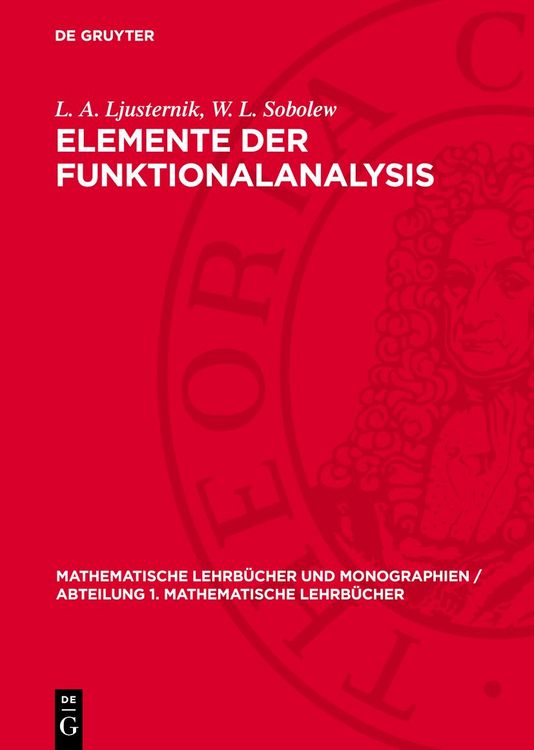 Produktbild: Elemente der Funktionalanalysis