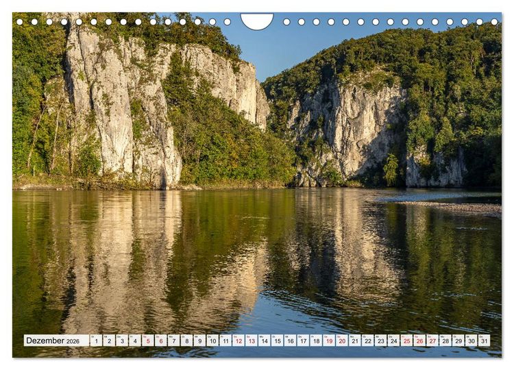 Produktbild: Deutsche Fl&uuml;sse - An der Donau (Wandkalender 2026 DIN A4 quer), CALVENDO Monatskalender