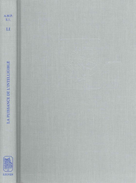 Produktbild: Michalewski, A: Puissance de l'intelligible