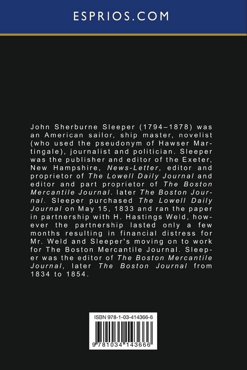 Produktbild: Jack in the Forecastle; or, Incidents in the Early Life of Hawser Martingale (Esprios Classics)