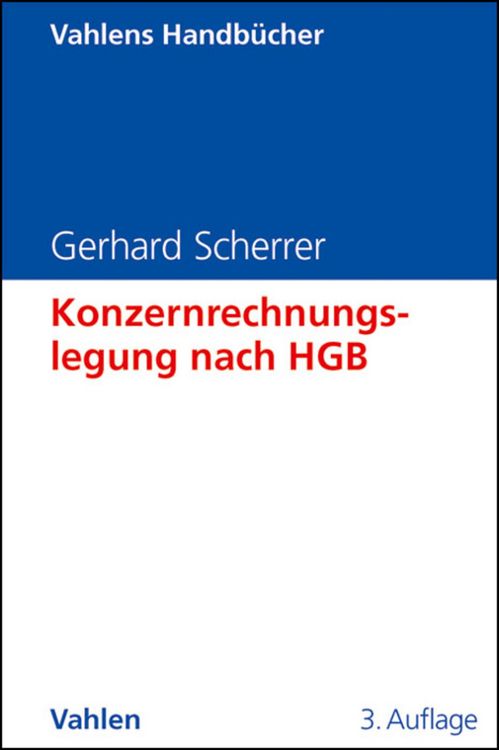 Produktbild: Konzernrechnungslegung nach HGB