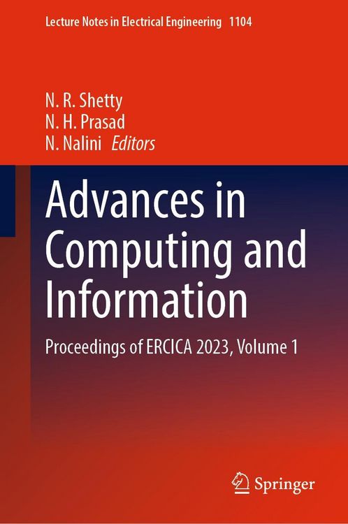 Produktbild: Advances in Computing and Information