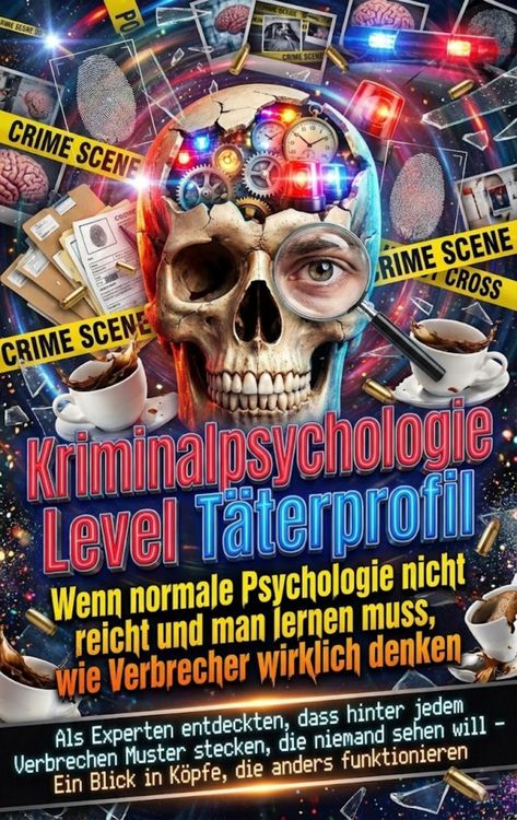Produktbild: Kriminalpsychologie Level T&auml;terprofil: Wenn normale Psychologie nicht reicht und man lernen muss, wie Verbrecher wirklich denken