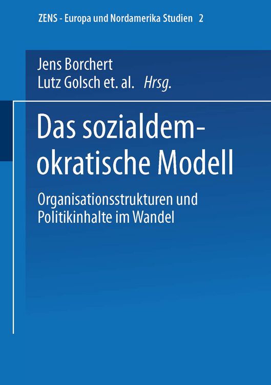 Produktbild: Das sozialdemokratische Modell