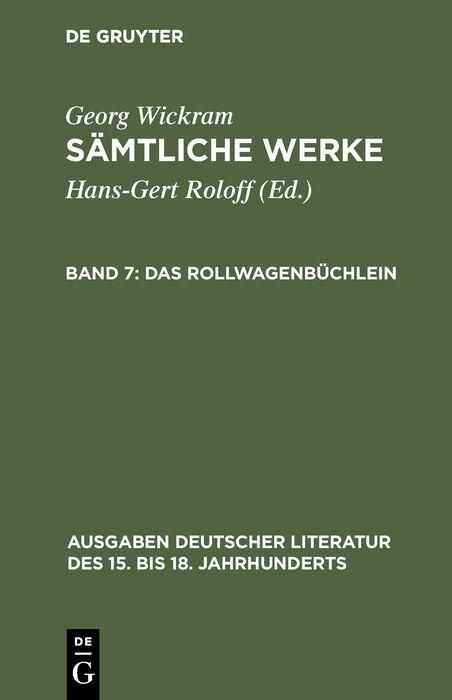 Produktbild: Das Rollwagenb&uuml;chlein