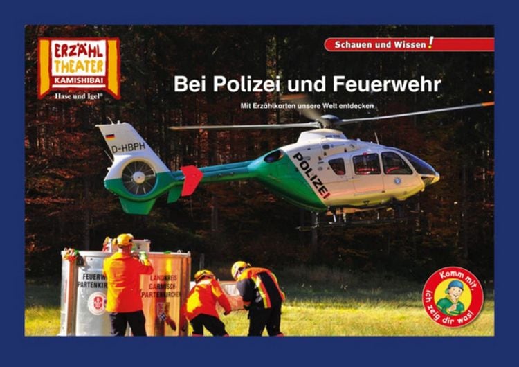 Produktbild: Bei Polizei und Feuerwehr / Kamishibai Bildkarten