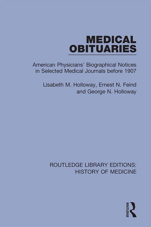 Produktbild: Medical Obituaries