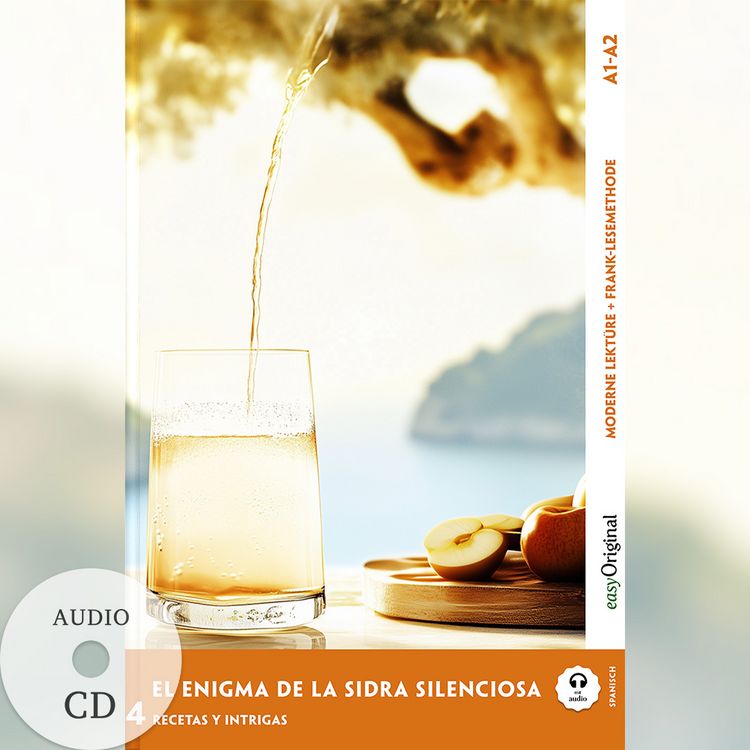 Produktbild: El Enigma de la Sidra Silenciosa - Spanische Krimi-Lekt&uuml;re A1-A2 (+ Audio-CD)