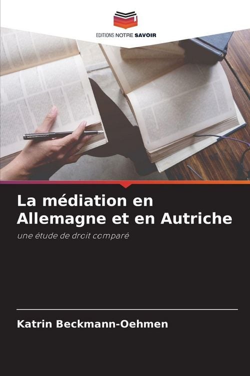 Produktbild: La m&eacute;diation en Allemagne et en Autriche