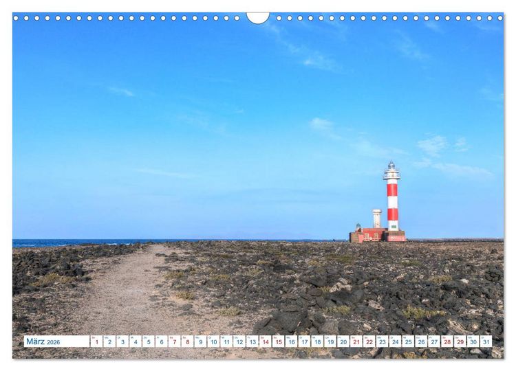 Produktbild: Fuerteventura, die ungez&auml;hmte Kanareninsel (Wandkalender 2026 DIN A3 quer), CALVENDO Monatskalender