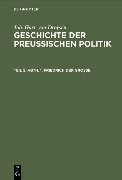 Produktbild: Friedrich der Gro&szlig;e