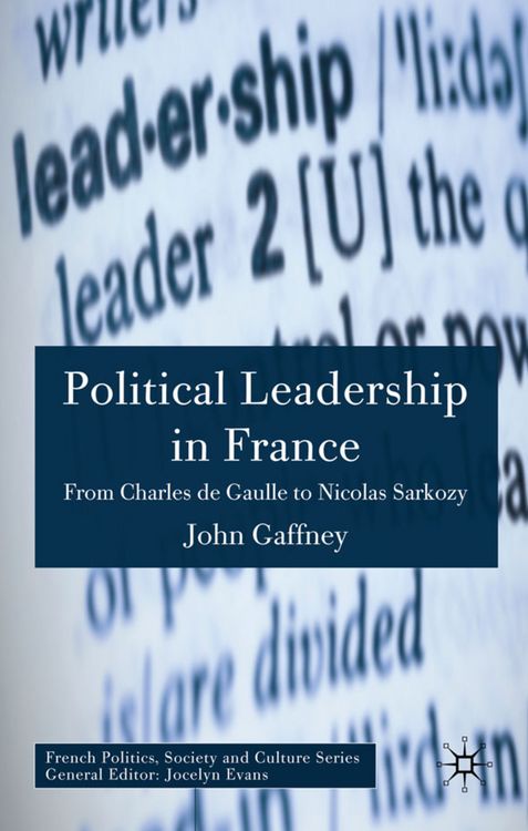 Produktbild: Political Leadership in France