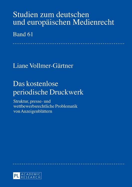 Produktbild: Das kostenlose periodische Druckwerk