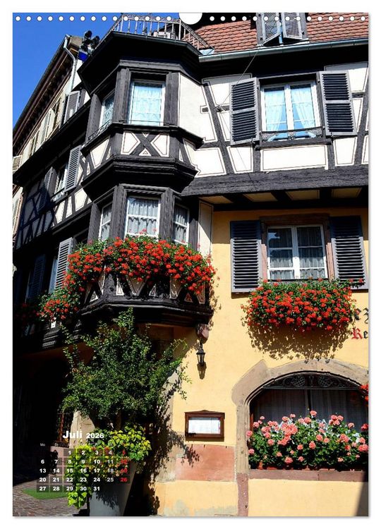 Produktbild: Colmar - Zauberhafte Stadt im Elsass (Wandkalender 2026 DIN A3 hoch), CALVENDO Monatskalender