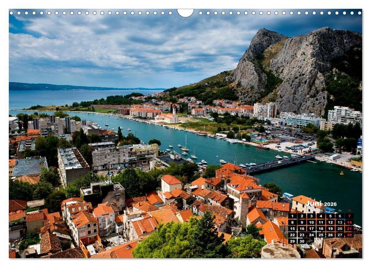 Produktbild: Kroatien - Split und die dalmatinische K&uuml;ste (Wandkalender 2026 DIN A3 quer), CALVENDO Monatskalender
