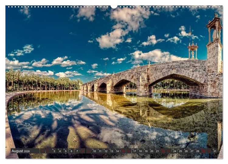 Produktbild: Valencia - Stadt am Turia (Wandkalender 2026 DIN A2 quer), CALVENDO Monatskalender