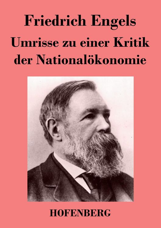 Produktbild: Umrisse zu einer Kritik der National&ouml;konomie