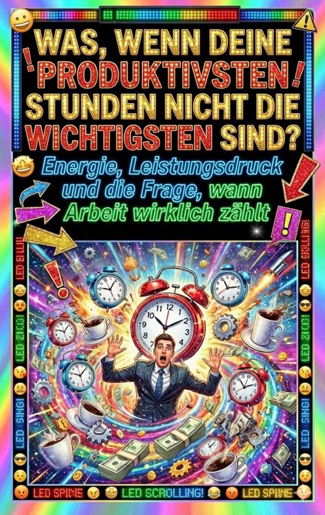 Produktbild: Was, wenn deine produktivsten Stunden nicht die wichtigsten sind?