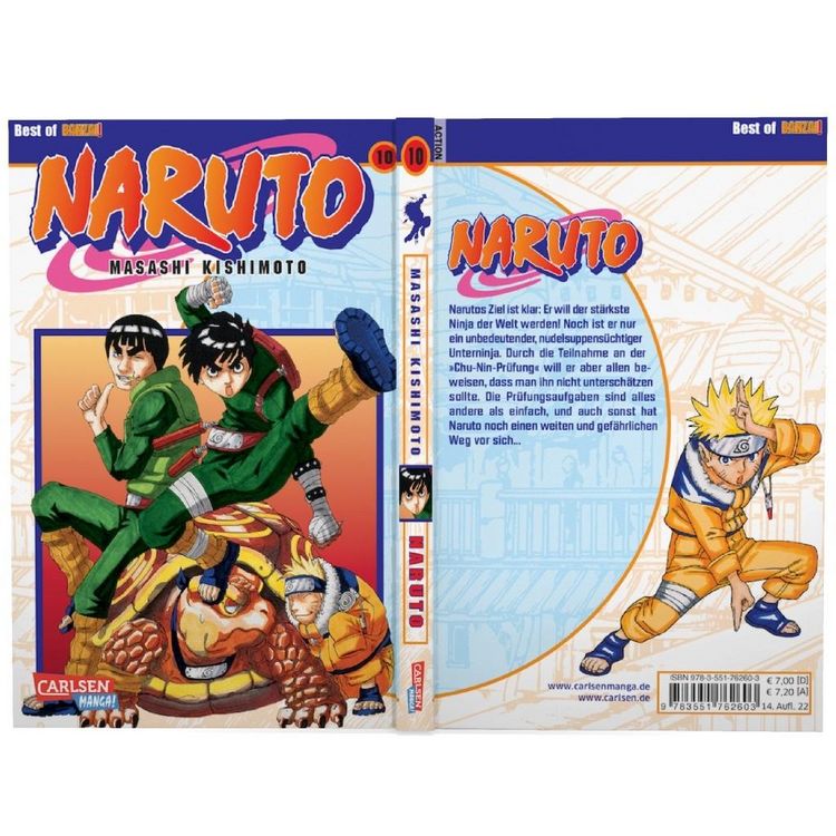 Produktbild: Naruto - Mangas Bd. 10