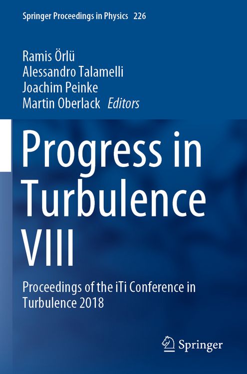 Produktbild: Progress in Turbulence VIII