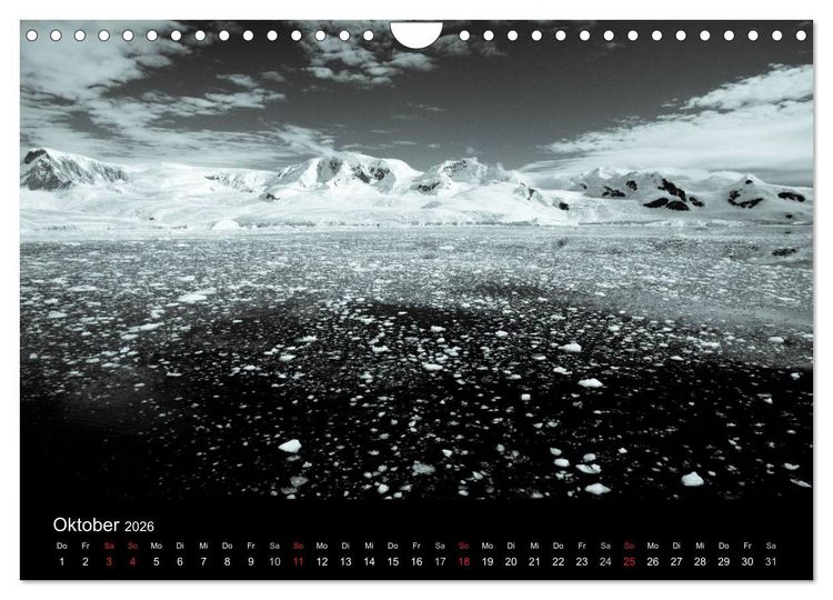 Produktbild: Antarktis 68&deg; S&uuml;d (Wandkalender 2026 DIN A4 quer), CALVENDO Monatskalender