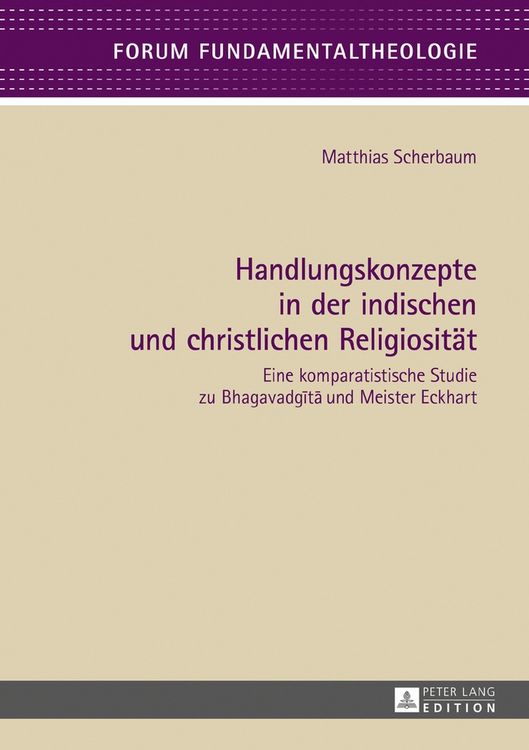 Produktbild: Handlungskonzepte in der indischen und christlichen Religiosit&auml;t