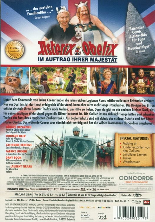 Produktbild: Asterix & Obelix - Im Auftrag Ihrer Majest&auml;t