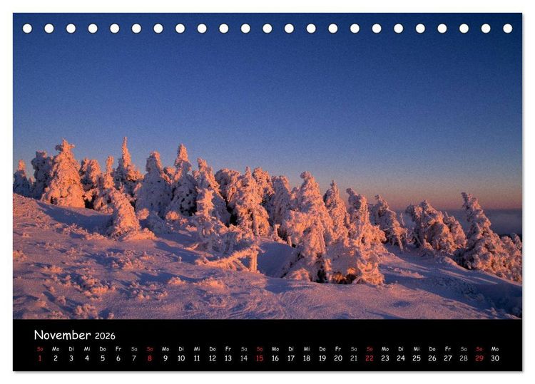 Produktbild: Faszination Harz 2026 (Tischkalender 2026 DIN A5 quer), CALVENDO Monatskalender
