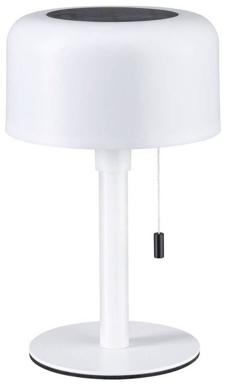 Produktbild: Paulmann 94606 Bartja Solar-Tischlampe 1.6W Warmwei&szlig; Wei&szlig;