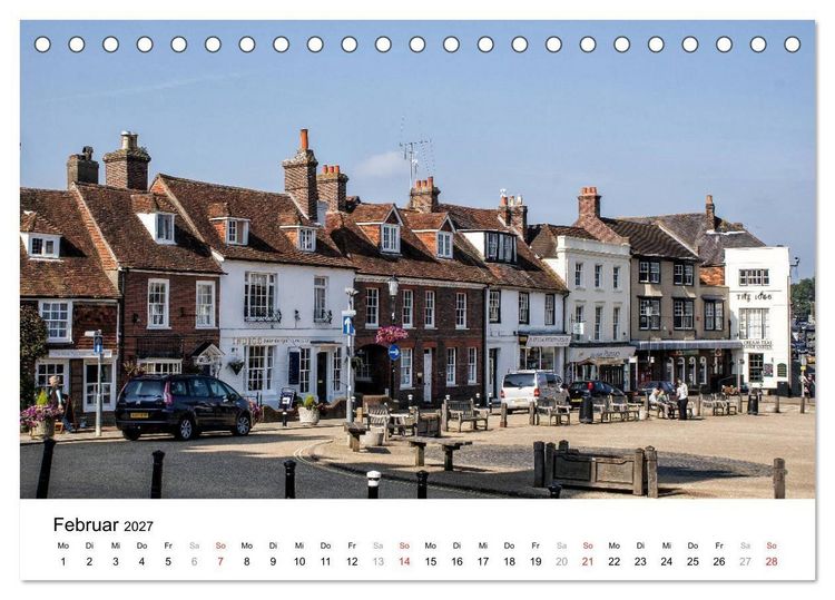Produktbild: Englands wilder S&uuml;den (Tischkalender 2027 DIN A5 quer), CALVENDO Monatskalender
