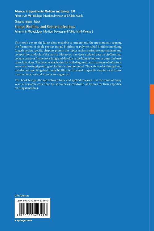 Produktbild: Fungal Biofilms and related infections
