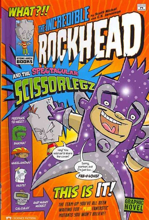 Produktbild: The Incredible Rockhead and the Spectacular Scissorlegz