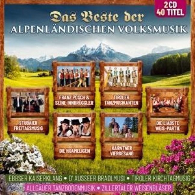 Produktbild: Das Beste der Alpenl&auml;ndischen Volksmusik,Folge 1