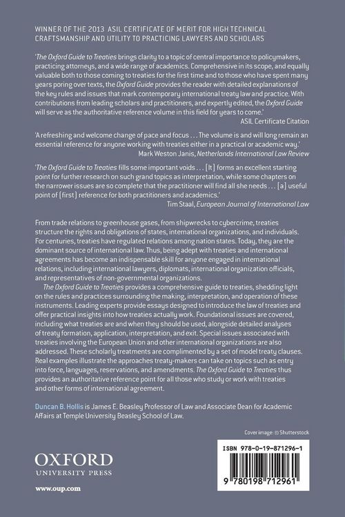 Produktbild: The Oxford Guide to Treaties