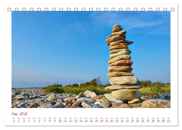 Produktbild: Aar&ouml; - Perle im kleinen Belt (Tischkalender 2026 DIN A5 quer), CALVENDO Monatskalender