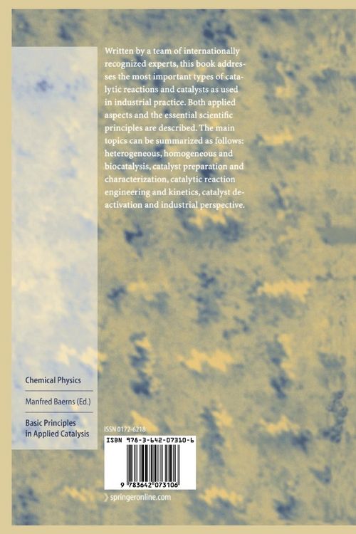 Produktbild: Basic Principles in Applied Catalysis