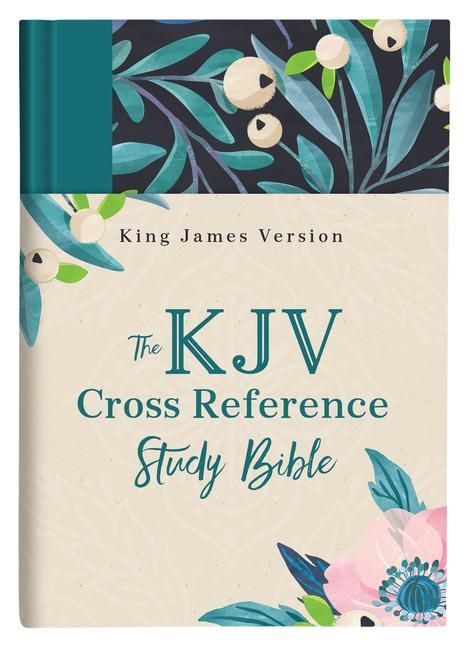 Produktbild: The KJV Cross Reference Study Bible--Turquoise Floral