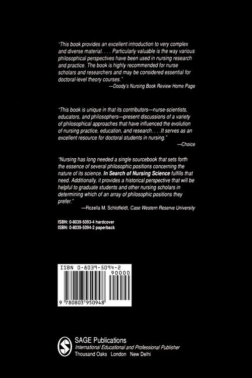 Produktbild: In Search of Nursing Science