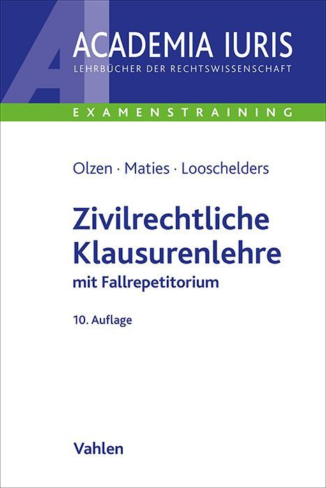 Produktbild: Zivilrechtliche Klausurenlehre