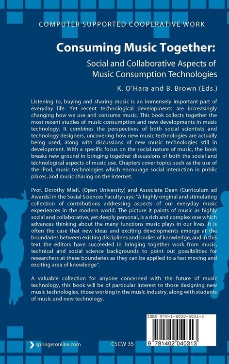 Produktbild: Consuming Music Together