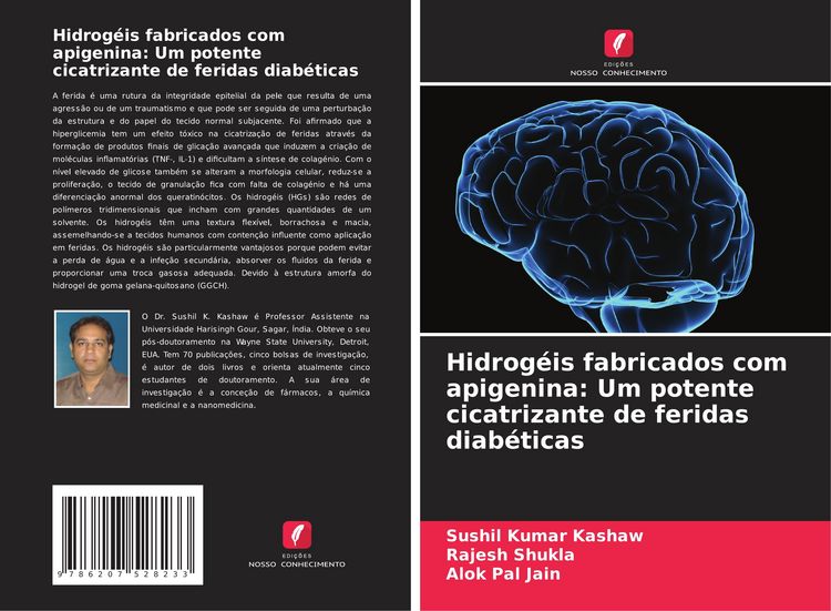 Produktbild: Hidrog&eacute;is fabricados com apigenina: Um potente cicatrizante de feridas diab&eacute;ticas