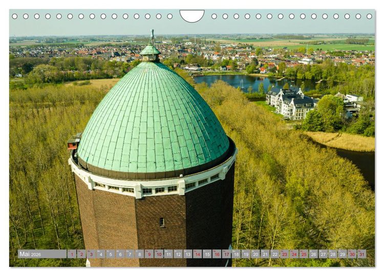 Produktbild: Ein Blick auf Terneuzen (Wandkalender 2026 DIN A4 quer), CALVENDO Monatskalender