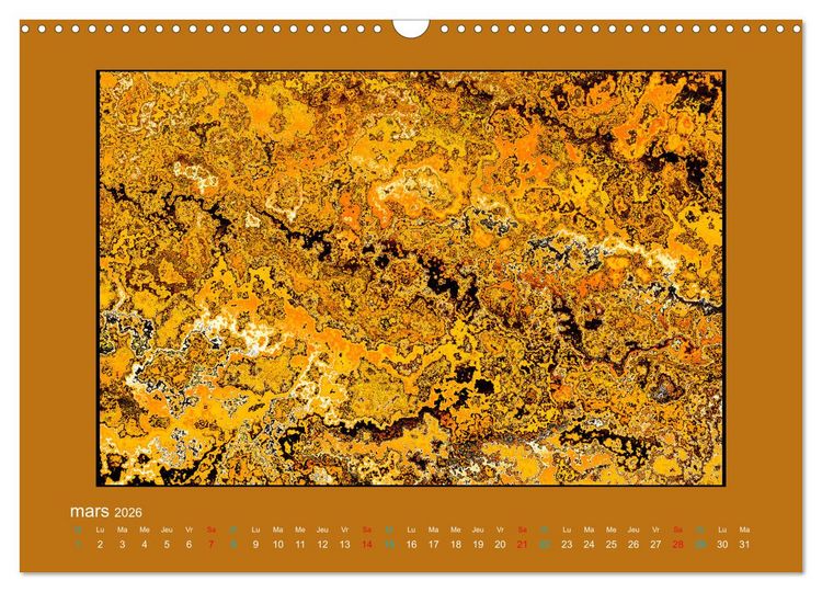 Produktbild: L'&acirc;me sauvage de l'abstrait (Calendrier mural 2026 DIN A3 vertical), CALVENDO calendrier mensuel