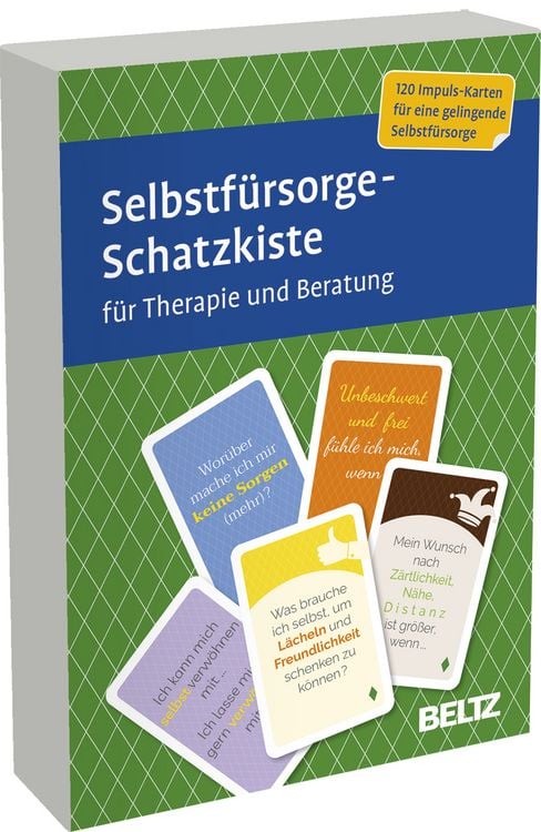 Produktbild: Selbstf&uuml;rsorge-Schatzkiste f&uuml;r Therapie und Beratung