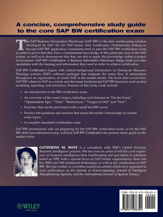 Produktbild: SAP BW Certification