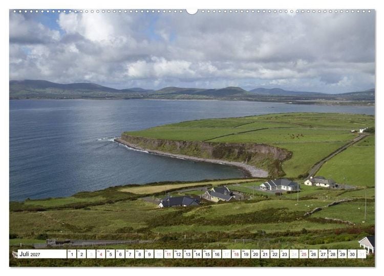 Produktbild: Irland - West und Ost (Wandkalender 2027 DIN A2 quer), CALVENDO Monatskalender