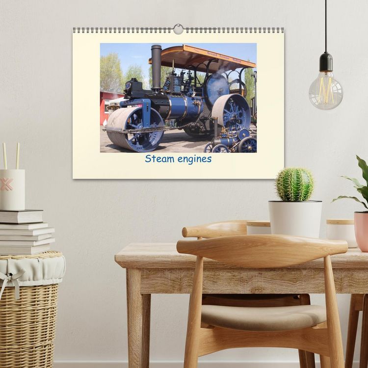Produktbild: Steam engines (Wall Calendar 2026 DIN A3 landscape), CALVENDO 12 Month Wall Calendar