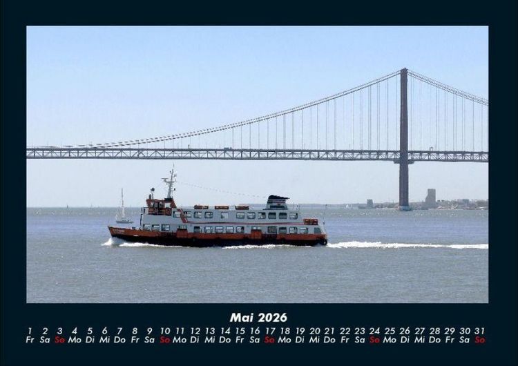 Produktbild: Lissabon 2026 Fotokalender DIN A4